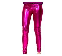 Folat Legging Métallique Magenta - S-M