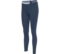 Legging mi-haut en coton femme Hummel TE Maja Bleu S