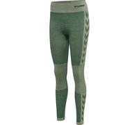Legging mi-haut femme Hummel Clea Vert XS