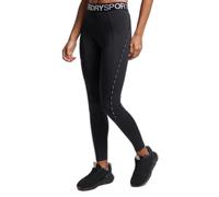 Legging moulant élastiqué Train siglé femme Superdry Noir 2XS