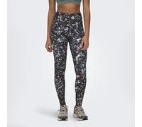 Legging Noire Imprimé Fleurs Femme Only Play