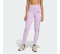 Legging Optime 3-Stripes Full Length Powder Plum 2XS