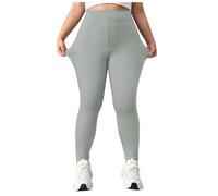 Legging Polaire Femme avec Poche Hiver Molletonné Taille Haute Thermique Pantalon Chaud Taille Haute sans Couture Push Up Yoga Fitness Leggings SportLeggings Yoga Running Collants Fuseau Jogging