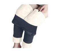 Legging Polaire Femme Grande Taille Hiver Molletonné Chaud Pantalon Fuseau Taille Haute Thermique Leggings Fourré Chauffant Coton Collants Jogging