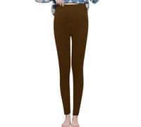 Legging Polaire Femme Grande Taille Hiver Molletonné Chaud Pantalon Fuseau Taille Haute Thermique Leggings Fourré Chauffant Coton Collants Jogging