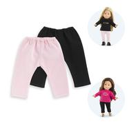 Corolle - Leggings pour poupée Ma Corolle - Lot de 2 multicolores - Taille TU