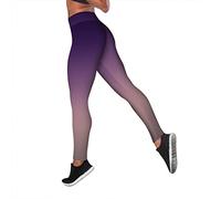 Legging Push Up Femme Legging Taille Haute - Pantalon Sport Grande Taille Tie Dye CôTelé sans Couture Opaque Seamless Sporthose Belles Fesses Moulant Elastique Anti Cellulite