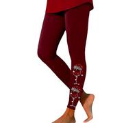 Legging Push Up Femme Leggings Habillé De Sortie, Pantalon De Noel Taille Haute Festif DéContracté Doux Et Confortable Polyvalent pour Fitness Jogging Yoga Et Pilates