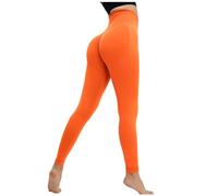 Legging Push Up Femme Taille Haute- Collant sans Couture Contrôle du Ventre Couleur Unie Classiques Slim Simple Décontracté Moulant Sexy Tous Les Jours De Sortie Pantalons Léger Yoga Fitness