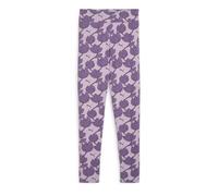 Collants enfant filles Puma ESS BLOSSOM AOP LEGGING Violet 9 / 10 ans