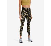 Roxy - Legging de running - Heart Into it Ankle Legging Pant Anthracite Big Flowers pour Femme - Taille S - Noir Noir S
