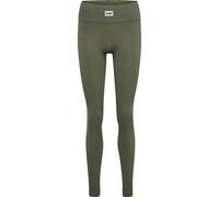 Hummel Pulse Seamless Rib Mw Leggings Bleu L Femme