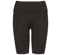 Legging Sport Mi-Long Écoresponsable - Femme - Pa1017 - Noir