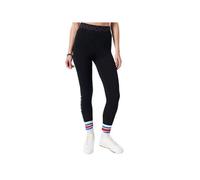 Legging Superdry Femme Code élastique Noir Coton XS