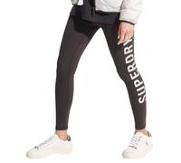 Superdry Legging femme Essentiel Noir/Argent Taille 38