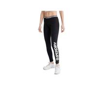 Superdry Logo Elastic Legging Ub Sport, Noir (Black 02A), S (Taille Fabricant:10) Femme