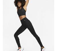 Legging taille haute à coupe longue avec poches Nike Go pour femme Noir/Noir XXS