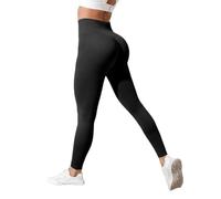 Legging Taille Haute Doux pour Femme Slim Élastique Respirant Pantalon Equitation Femme Yoga Pilates Fitness Tenue De Sport