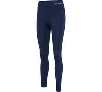 Hummel Legging Tif Taille haute sans couture Bleu L Femme