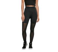 Urban Classics Leggings Transparent Tech – Noir XS Femme
