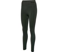 Legging taille haute sans coutures femme Hummel TIF Vert XS