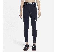 Legging taille mi-haute à empiècements en mesh Nike Pro pour femme Obsidian/Blanc L (FR 46-48)