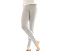 Legging Thermique Pantalons Leggings Long Coton Chaud épais Doux - Gris Clair, S