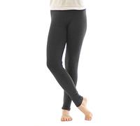 Legging Thermique Pantalons Leggings Long Coton Chaud épais Doux - Gris foncé, M