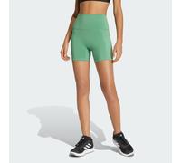Adidas 3 Stripes Studio All Me Booty 5´´ Short Leggings Vert S Femme