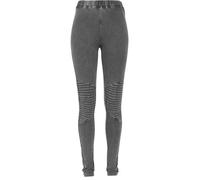 Legging - URBAN CLASSICS - Denim Jersey - Femme - Bleu Indigo - Coupe slim - 95% coton XS