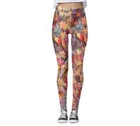 Legging vasé pour Femme Short de Yoga 2 en 1 avec Poche Séchage Rapide Skinny Chic Stretch Capri Leggings Courts Le Et Les Loisirs Jogging