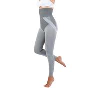 Legging Ventre Plat Anti-Cellulite - Micromassages 3D - Jambes entières | Massage 3D grâce aux billes de Tourmaline - Fibres en viscose de bambou - Pertes centimétriques - Taille, hanches & jambes