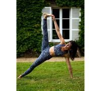 Legging yoga colibri long imprimé voie lactée (> 1,70m)