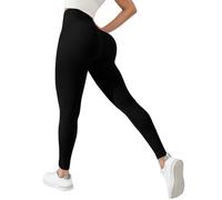 Leggings à Compression 3D Anti Cellulite amaigrissant Minceur Leggings de Sport Femme Taille Haute sans Couture, Push-Up Opaque, Pantalon pour Yoga et Fitness Classique (01-2-01-2-Le Noir, S)