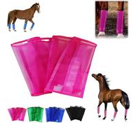 Leggings à Mouches à Mouches à Mouches à Mouches, Bottes à Volants pour Les Chevaux De 4, Leggins à Cheval, EmpêChent Les PiqûRes Peintes, RéDuit Le Stress Et Le PiéTinement, pour RéGlable Universe
