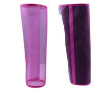 Leggings Anti-Mouche pour Chevaux Bottes Fly Protection Jambes Cheval Lavable Lingette Design Léger Portables Réduction Fatigue Animale 18.9x14.96x14.96 Pouces Ensemble 4 Bottes Couleurs Vives