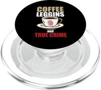 Leggings Coffee and True Crime PopSockets PopGrip pour MagSafe