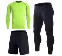 Leggings Compression Homme,Pantalon Sport Homme sous Vetement Chaud Homme Collant Thermique Polaire Homme Legging Course Homme Leggings Moto Homme Cuissard Running Homme Long Pantalon Noir Homme