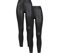 leggings cuir synthÃ©tique femme Urban Classics (x2) Noir XS