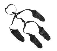 Leggings de bottes pour chien, chaussures confortables et réglables avec semelles antidérapantes pour l'hiver, les jours de neige, la marche en plein air, tissu durable, matériau (L)