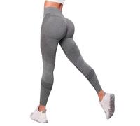 Leggings de Sport Femme Anti Cellulite Push Up Taille Haute Butt Lift Elastique Pantalon de Compression Sport Yoga