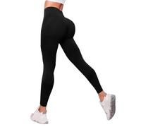 Leggings de Sport Femme Anti Cellulite Push Up Taille Haute Butt Lift Elastique Pantalon de Compression Sport Yoga