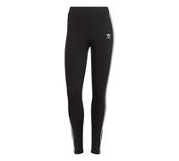Leggings de Sport pour Femmes Adidas Originals 3 Stripes Noir