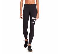 Leggings de Sport pour Femmes Reebok Identity Bl Cotton Noir