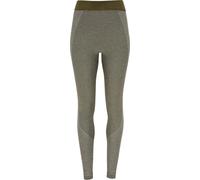 Leggings de sport TriDri pour femmes avec coupe 3D, sans coutures RW6555 (M) (Olive)