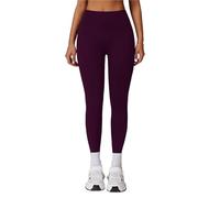 Leggings de Yoga Femmes Collants Gymnastique Sexy Taille Haute Pantalons Fitness Ascenseur Fesses Sport vêtements d'exercice(Purple3,S)