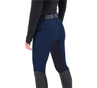 Leggings d'équitation Collants de Sport Taille Haute for Femmes, Pantalons Thermiques Sexy for l'hiver, Jeggings Push-up Chauds, Culottes d'équitation(Dark Blue,L)