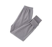 Leggings doublés en polaire pour filles - Collant de jogging - Pantalon de jogging pour enfants - Taille haute - Droit - Hiver - Chaud - Uni - Yoga - Danse, gris foncé, 5-6 ans