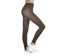 Leggings Élastiques Avec Effet Micromassant Noir Wendy Maxi Solidea