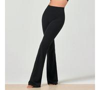 Leggings évasés Ultra Long Go Groove FeatherFit™ de 35" (environ 89 cm) pour yoga, pilates, studio et port quotidien décontracté, à impact faible L,M,S,XL,XS,XXL,XXS,XXXL,XXXXLUnicoloreTissu tricoté